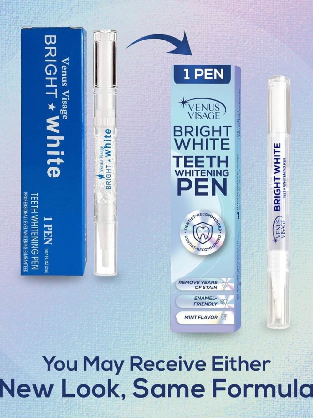 Pack of 4 Venus Visage Teeth Whitening Pen Professional Whitening Gel 30+ Uses - Picture 3 of 5